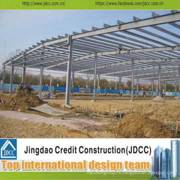 Высокое качество и быстрая сборка здания стальной структурно мастерской Jdcc1031
